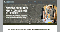 Desktop Screenshot of evergreenstructures.com